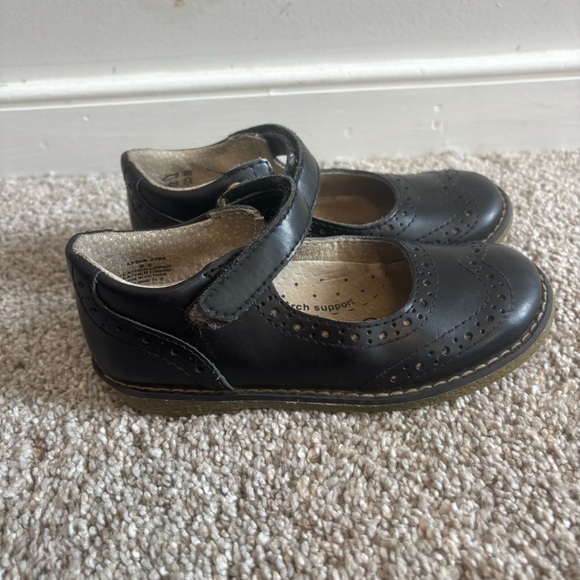 Footmates Lydia Mary Jane Shoes Black Size 9.5 Toddler - Picture 1 of 7